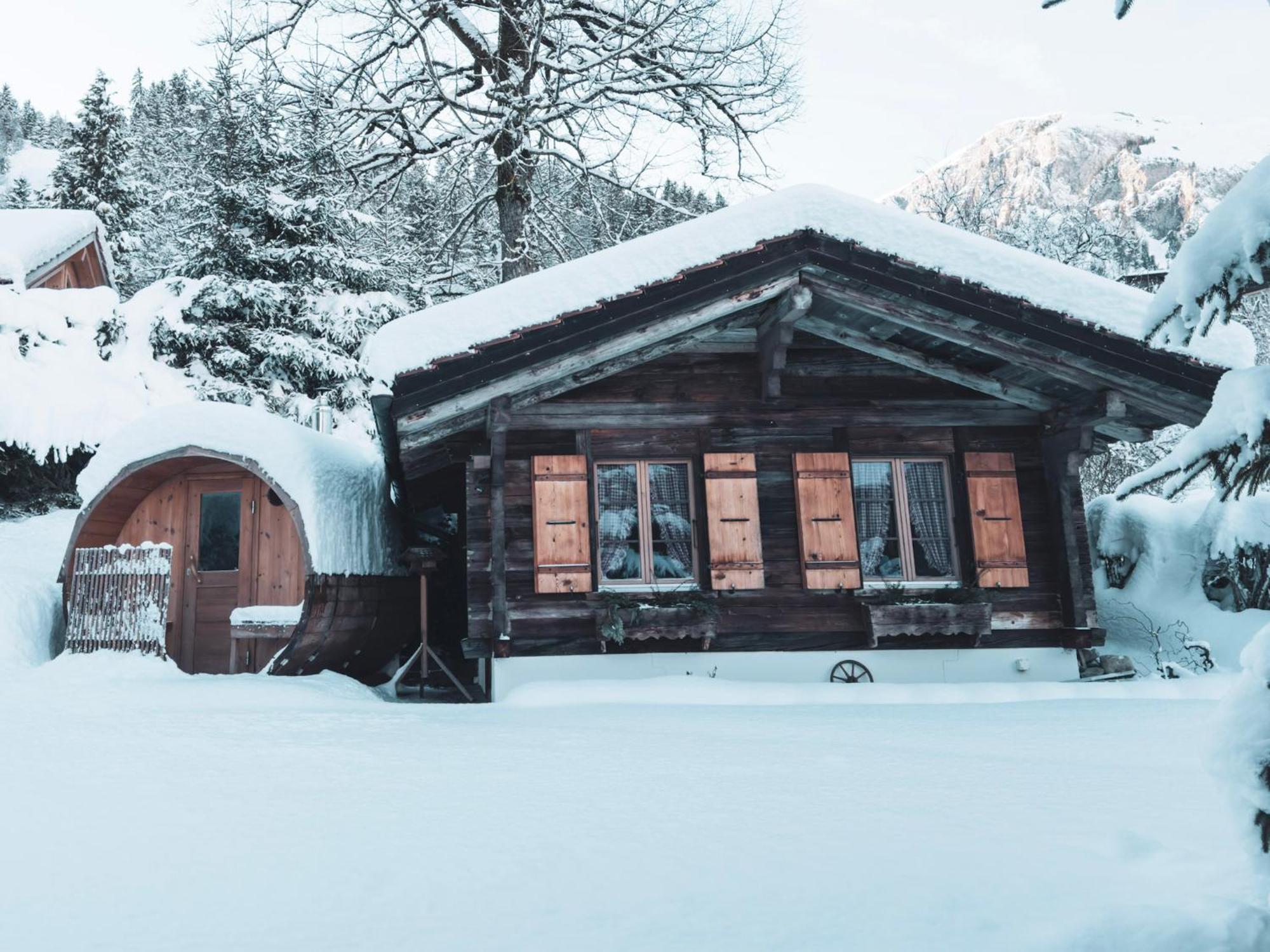 Chalet Wassermandli Lenk Exterior foto